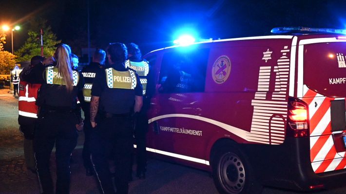 Die Fliegerbombe soll noch in der Nacht entschärft werden. Foto: Lenthe-Medien