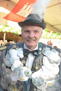Der neue Sch&uuml;tzenk&ouml;nig Benno Struss ist ein echter 