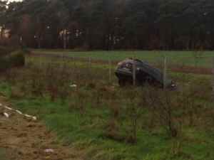 Der verunfallte VW. Foto: ein