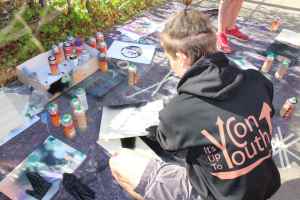 Stencil Workshop. | Foto: ein