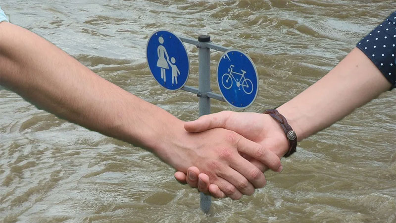 Harburg Stadt und Land hilft den Opfern des Hochwassers 2021. Hier können Sachspenden abgegeben werden. | Foto: ein