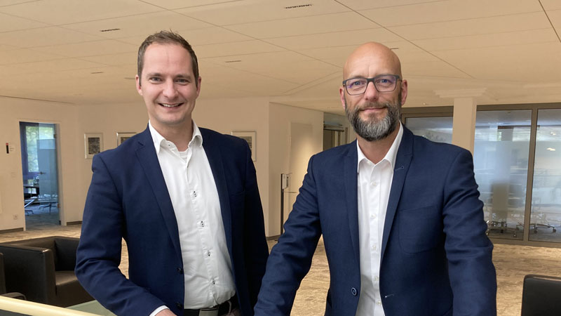 Seit einigen Wochen ist der Firmenkunden-Bereich der Sparkasse Harburg-Buxtehude unter der Leitung des neuen Führungs-Duos Andreas Brunner und Christian Tschuschke. | Foto: Sparkasse
