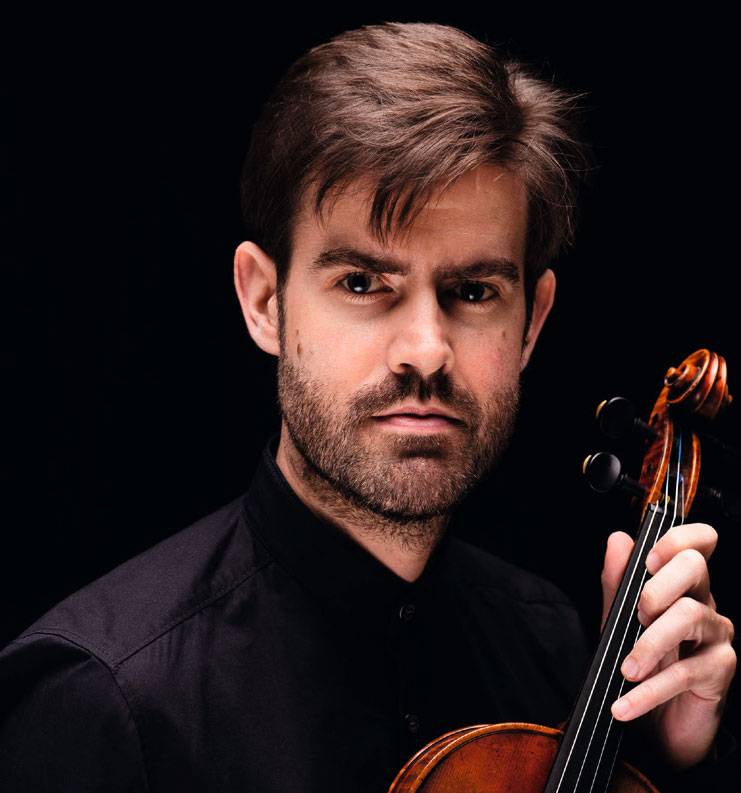 Der Violinist Christoph Callies kommt als Solist zur Verstärkung des Hamburger Ärzteorchesters. | Foto: Lukas Anton
