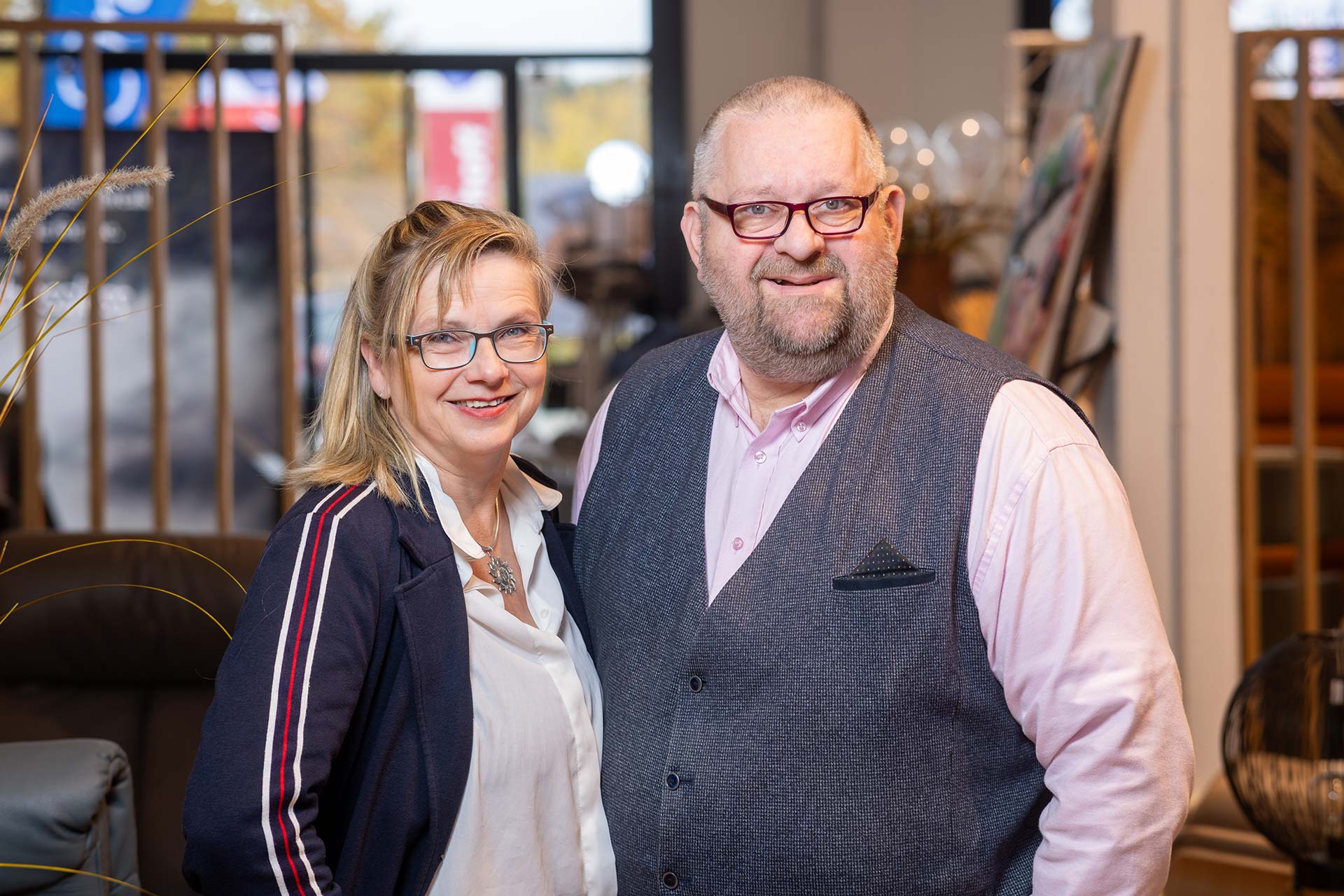 Das Team der Einrichtungsberatung: Angelika Heise und Peter Voigt. Das Team der Einrichtungsberatung: Angelika Heise und Peter Voigt.