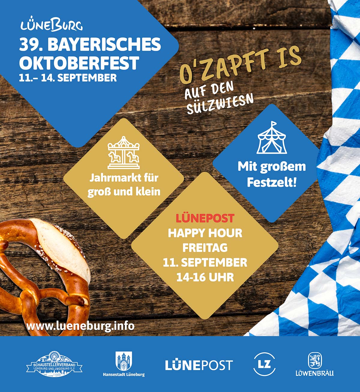 Willkommen in der Salz- und Hansestadt Lüneburg!
