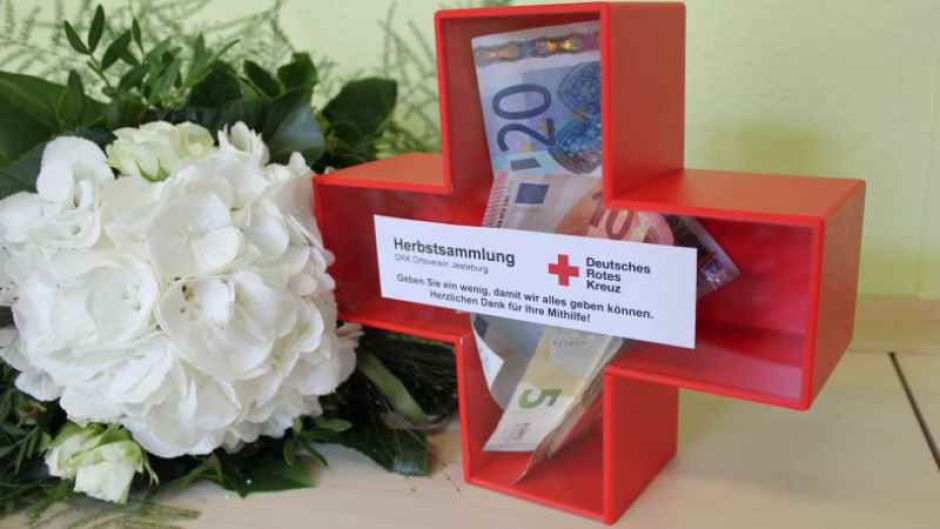 Spendenkreuz des DRK Kreisverbandes Harburg- Land. | Foto: ein