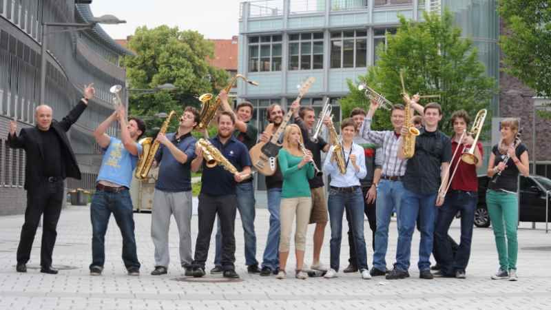 Die Bigband "KellerKollektiv". | Foto: ein