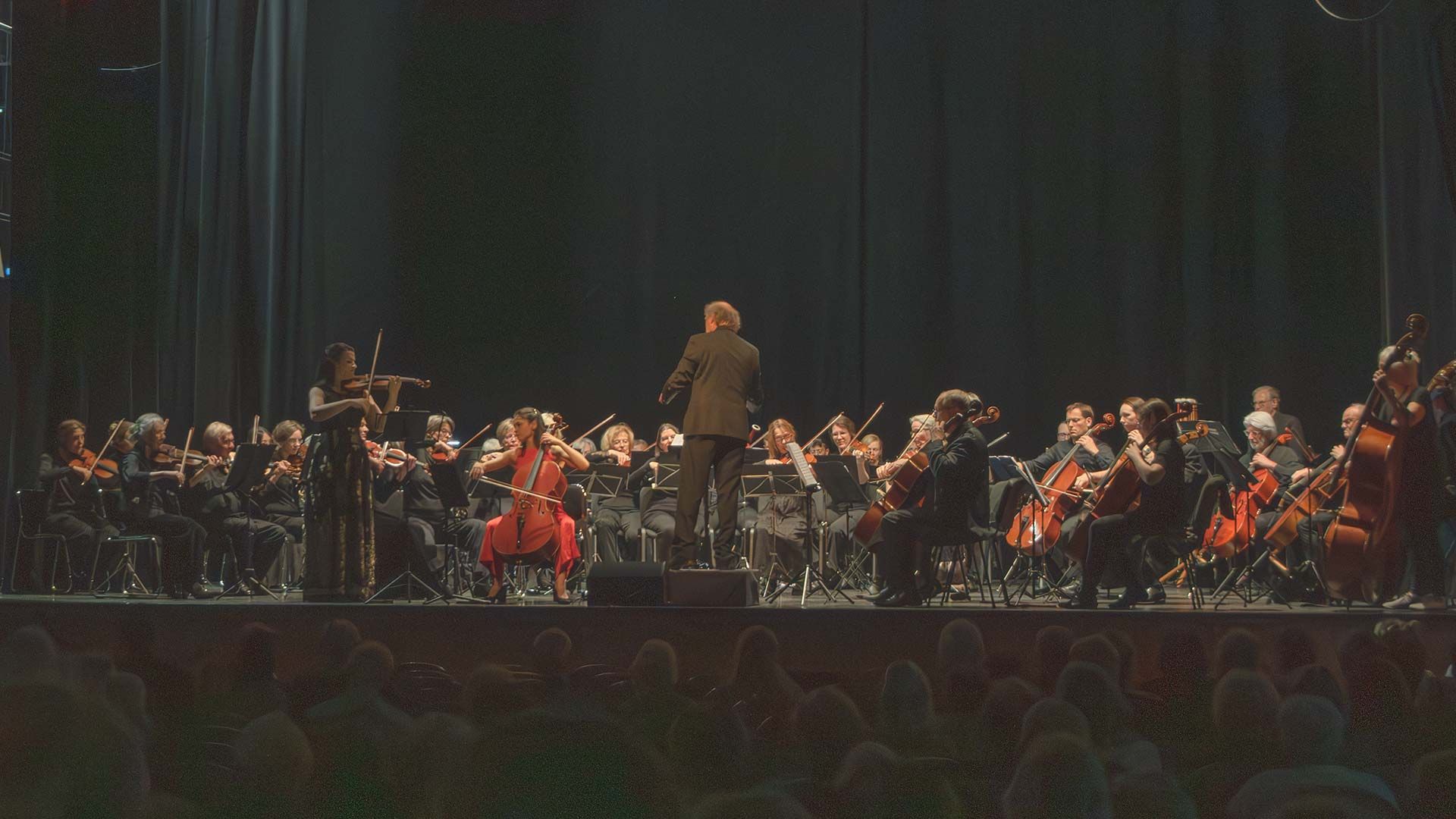 Auch in diesem Jahr konnten die Besucher des traditionellen Charity-Konzert des Hamburger Ärzteorchesters im Helms-Saal klassische Musik auf hohem Niveau erloeben. Foto: Niels Kreller