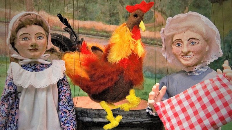 Die Marionettenbühne des Museums führt am 9. und 10. Dezember zum letzten Mal in diesem Jahr das Märchen „Frau Holle“ auf. | Foto: ein
