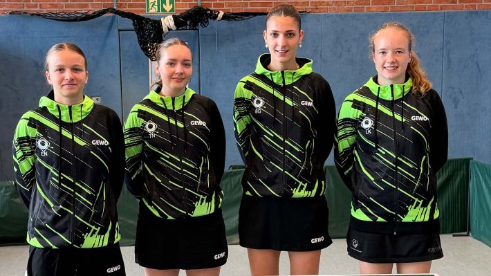 Einen tollen Saisonstart legten die Tischtennis-Damen von Grün-Wwiess harburg hin. Foto: ein
