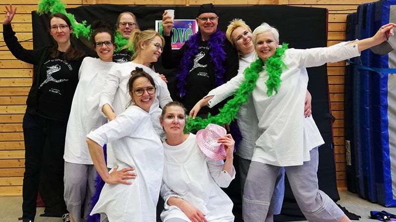 Die Gruppe "Tanzraum" belegte den dritten Platz. | Foto: ein