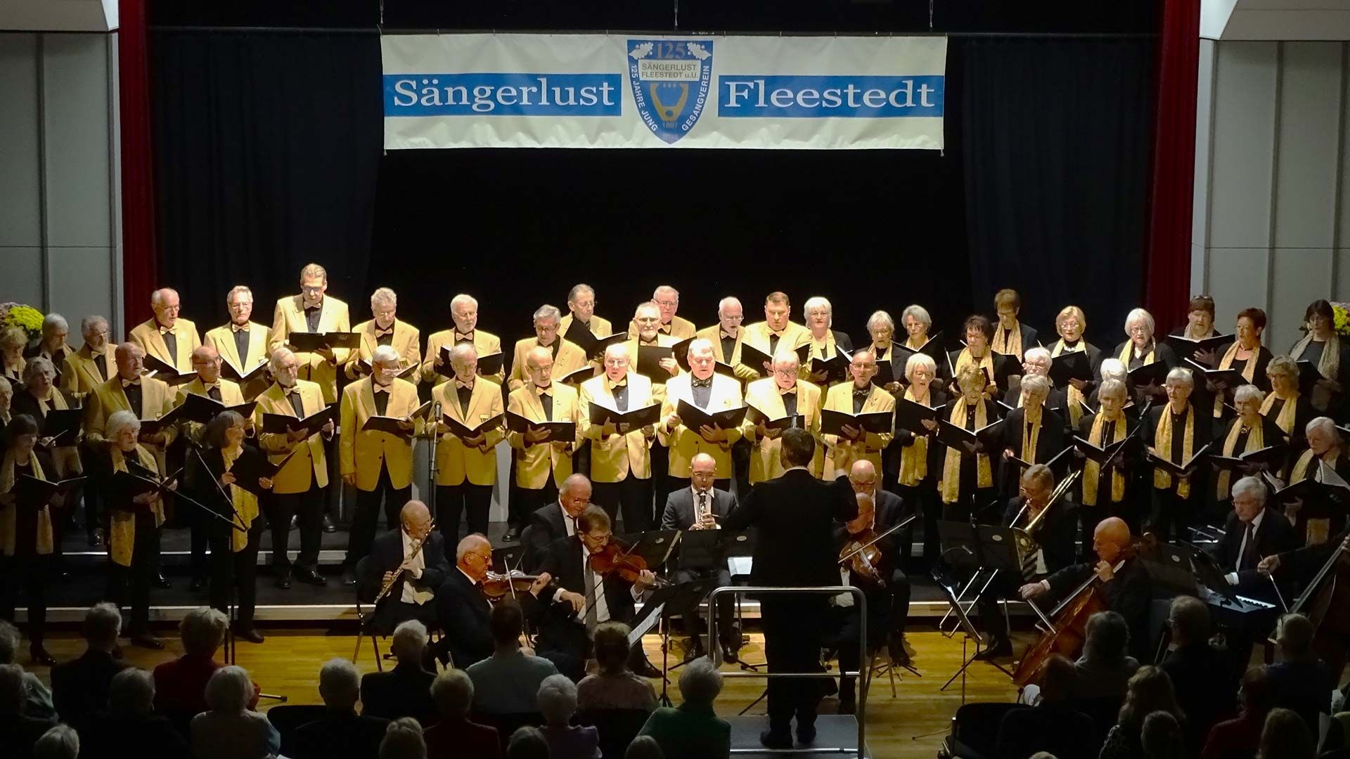 Der Chor „Sängerlust Fleestedt" freut sich auf das große Jubiläums-Konzert am Freitag, 3. Oktober, ab 17 Uhr in der Burg Seevetal in Hittfeld. Foto: Ilka Teschner
