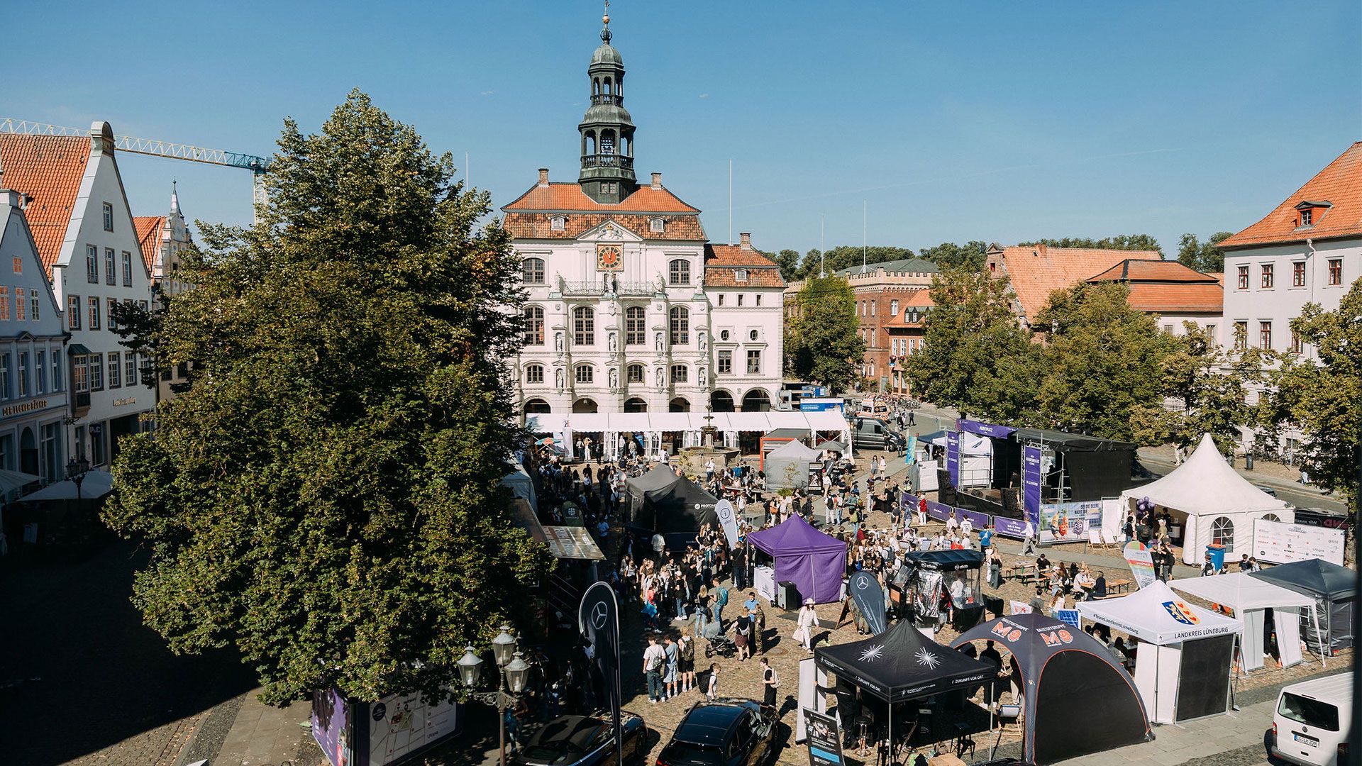 Musik, Begegnung und Zukunftsfragen - das alles hatte Platz auf dem BerufsBeats Festival in Lüneburg. Foto: Frida Bösche