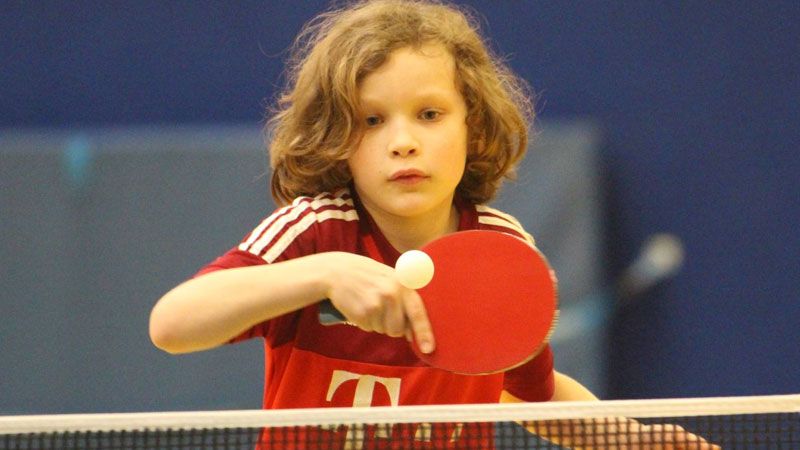 Tischtennistalent Jakob Boike aus Jesteburg, der gerade elf Jahre alt geworden ist, präsentierte sich beim Bezirksentscheid in Schneverdingen in Bestform. | Foto: Ralf Koenecke