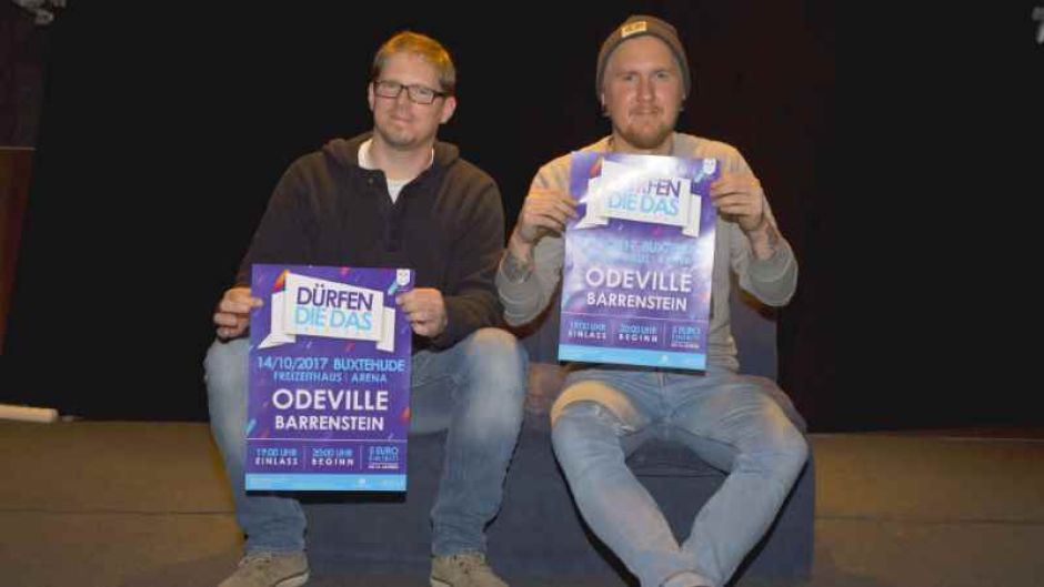 Andreas Thomforde (links, Fachgruppe Jugend und Familie) und Sascha Gotthard (Odeville). | Foto: ein