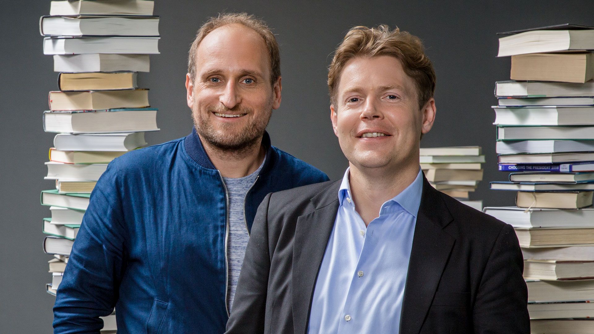 Daniels Kaiser nd Jan Ehlert kommen mit dem NDR Kultur Bücherpodcast eat.READ.sleep. ins GAK nach Buchholz. | Foto: ein