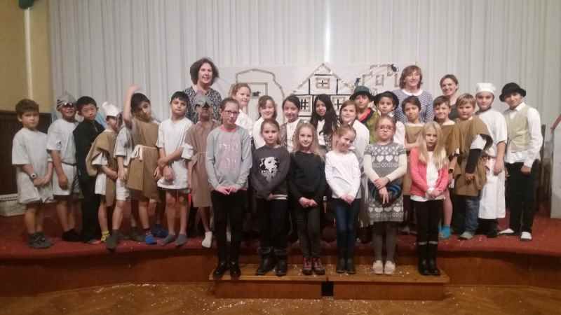 Theaterensembles aus  Drezdenko und Winsen. | Foto: ein