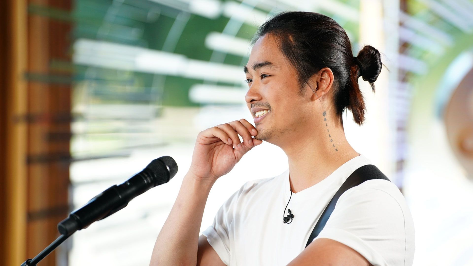 Am Mittwoch hat Huy „Jason“ Nguyen aus Tostedt seinen großen Auftritt bei DSDS. | Foto: RTL / Stefan Gregorowius