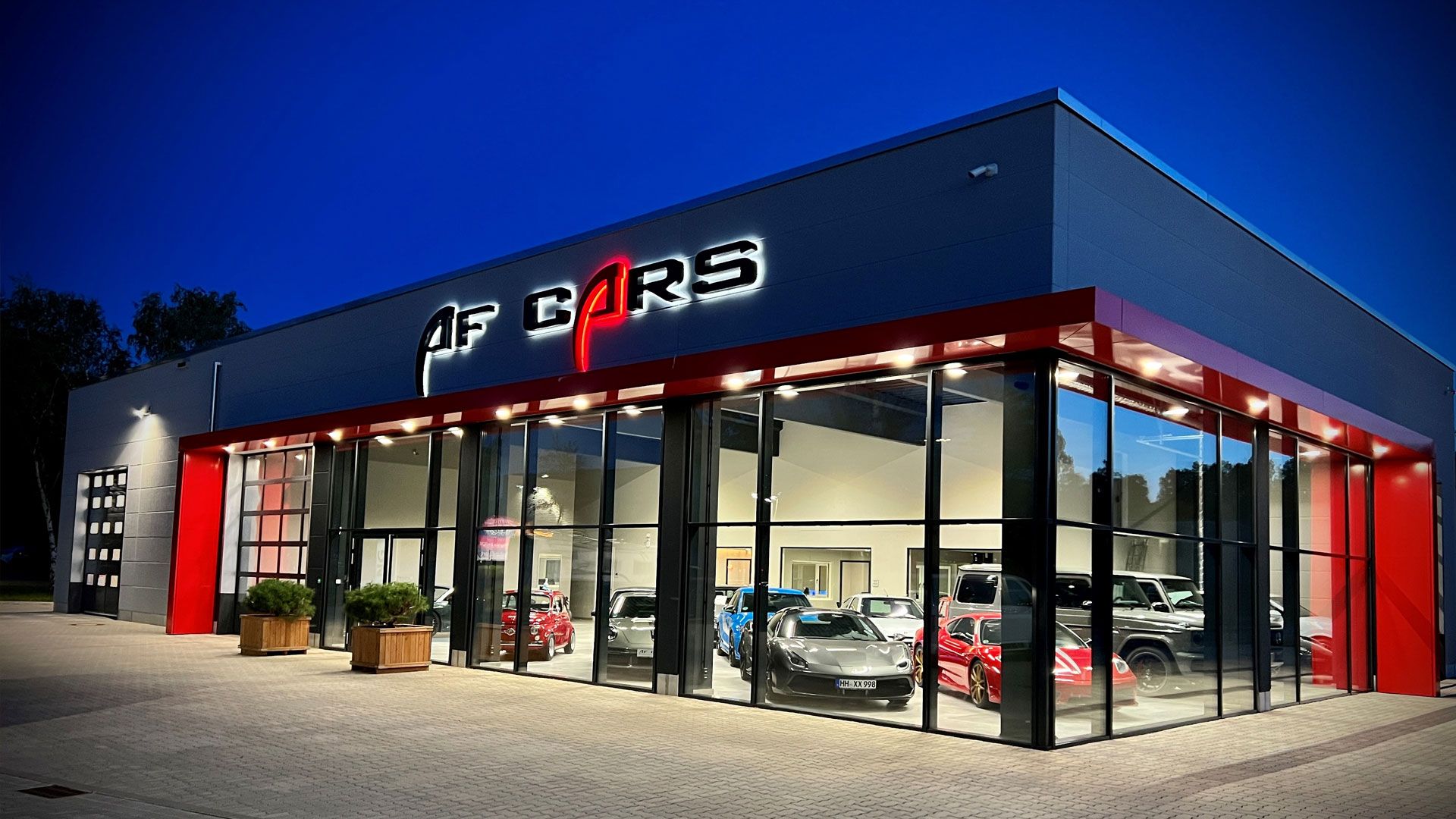 Autoträume werden wahr im neuen imposanten und hochmodernen Autohaus von AF Cars in Maschen. | Foto: AF Cars
