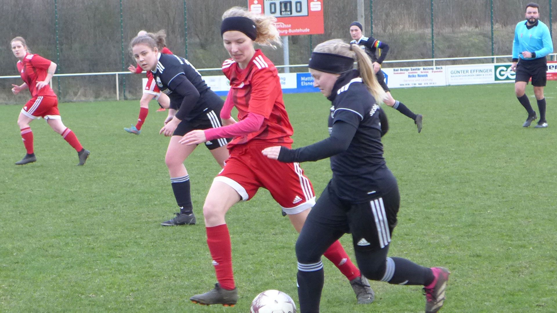 Joelle Schneemann verabschiedete sich mit zwei Treffern von den Fußballfrauen des TuS Fleestedt. | Foto: U. Vergin