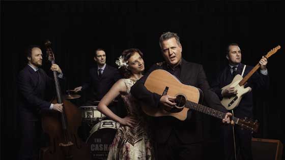 The Cashbags mit der Johnny-Cash-Show spielen in der Burg Seevetal in Hittfeld. | Foto: Tobias Ebert