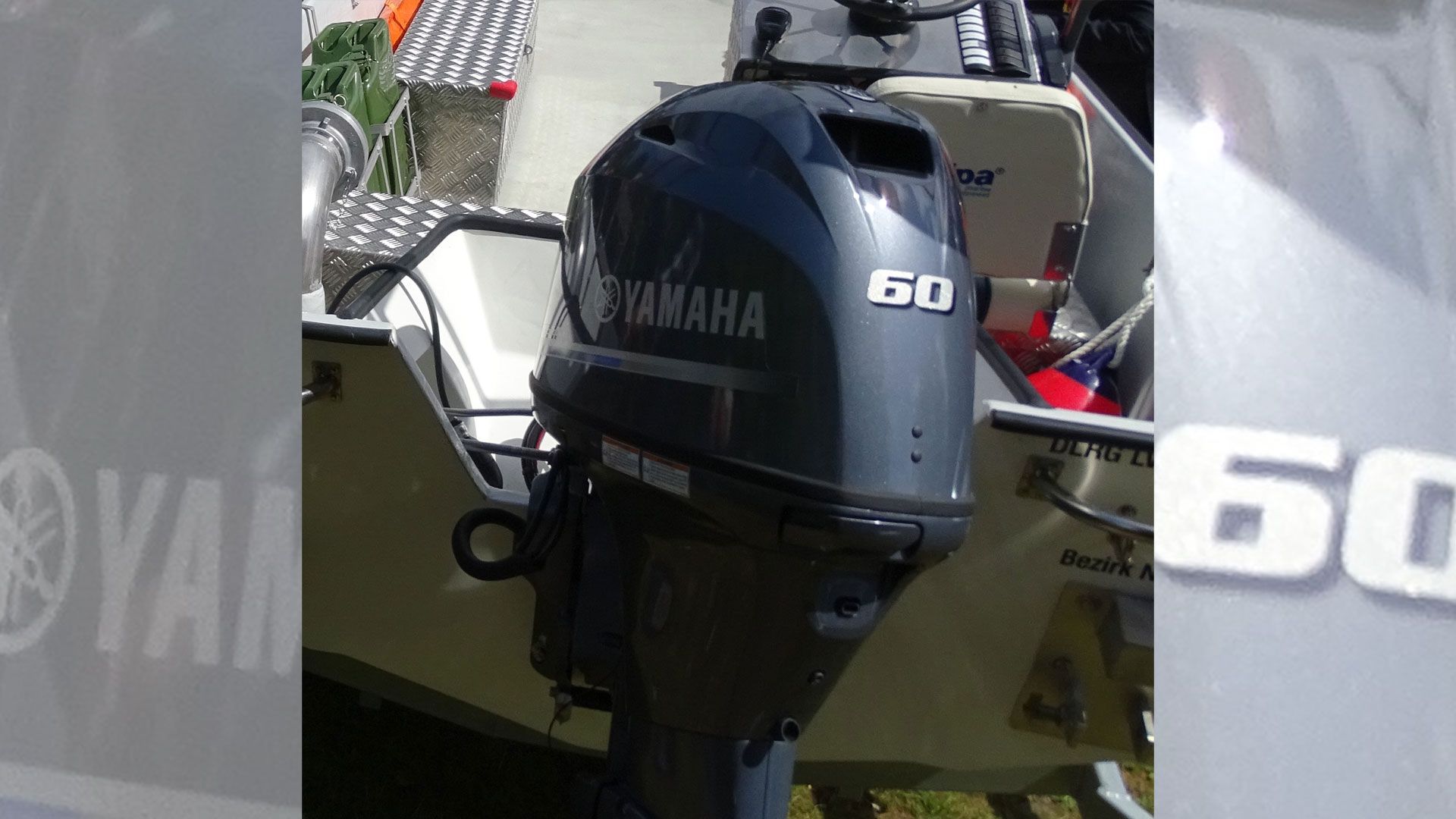 Diebe haben der DLRG Neu Wulmstorf diesen Außenbordmotor gestohlen. | Foto: ein
