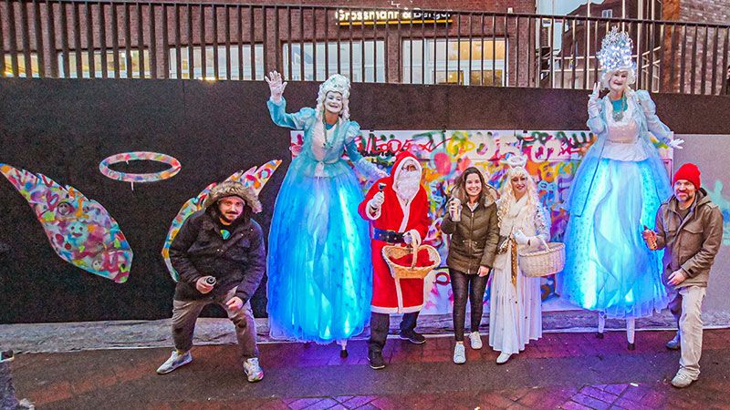 Gelungene Weihnachtsaktionen zum 1. Advent gab es am Samstag in der Harburger Innenstadt. | Foto: Niels Kreller