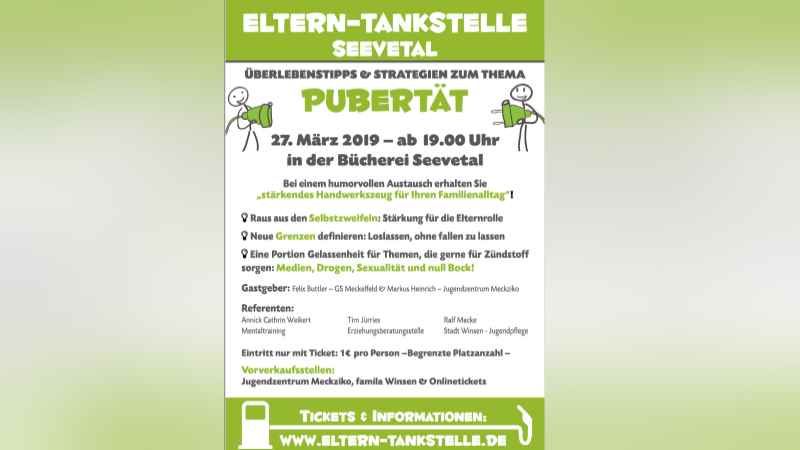 Plakat Eltern- Tankstelle Seevetal. | Foto: ein