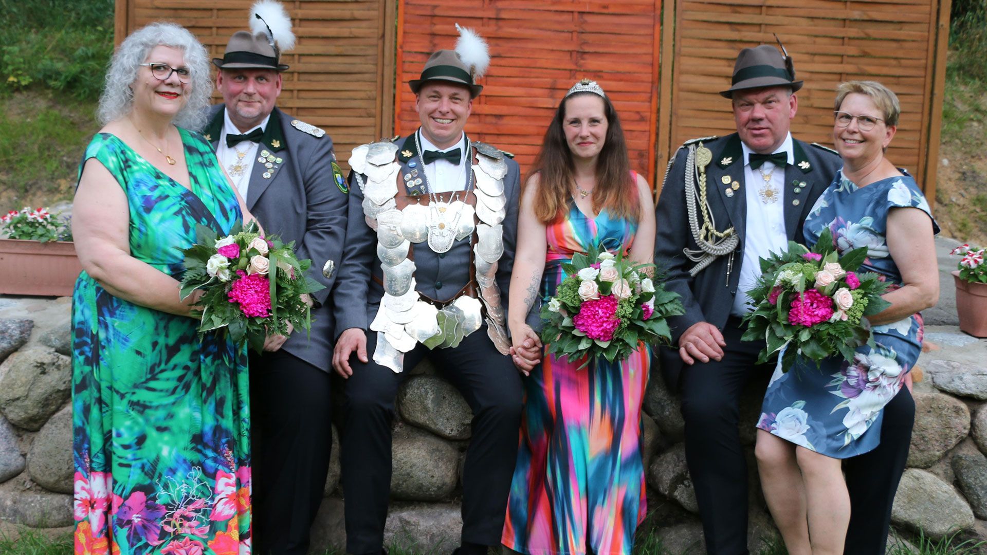 Die Neu Wulmstorfer Königscrew freut sich auf das Schützenfest. Foto: ein