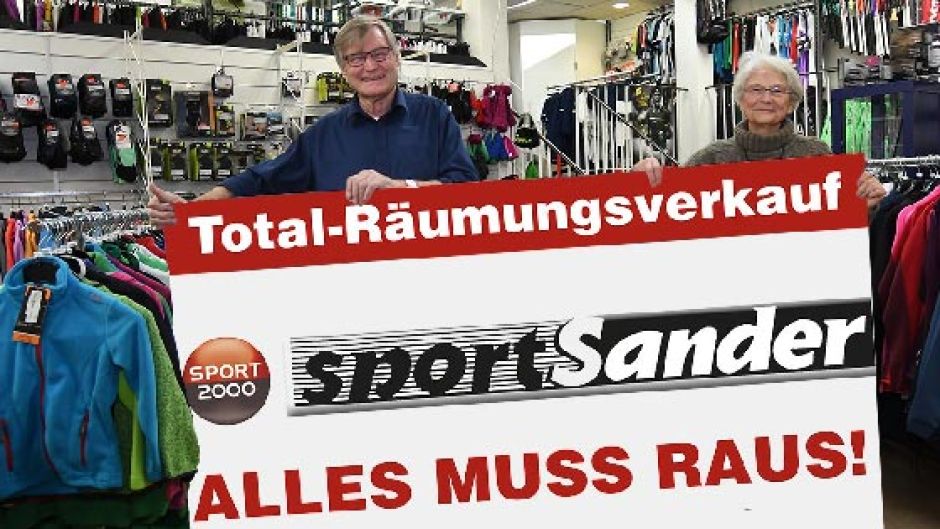 Ulrike und Henning Sander sagen Tschüss.