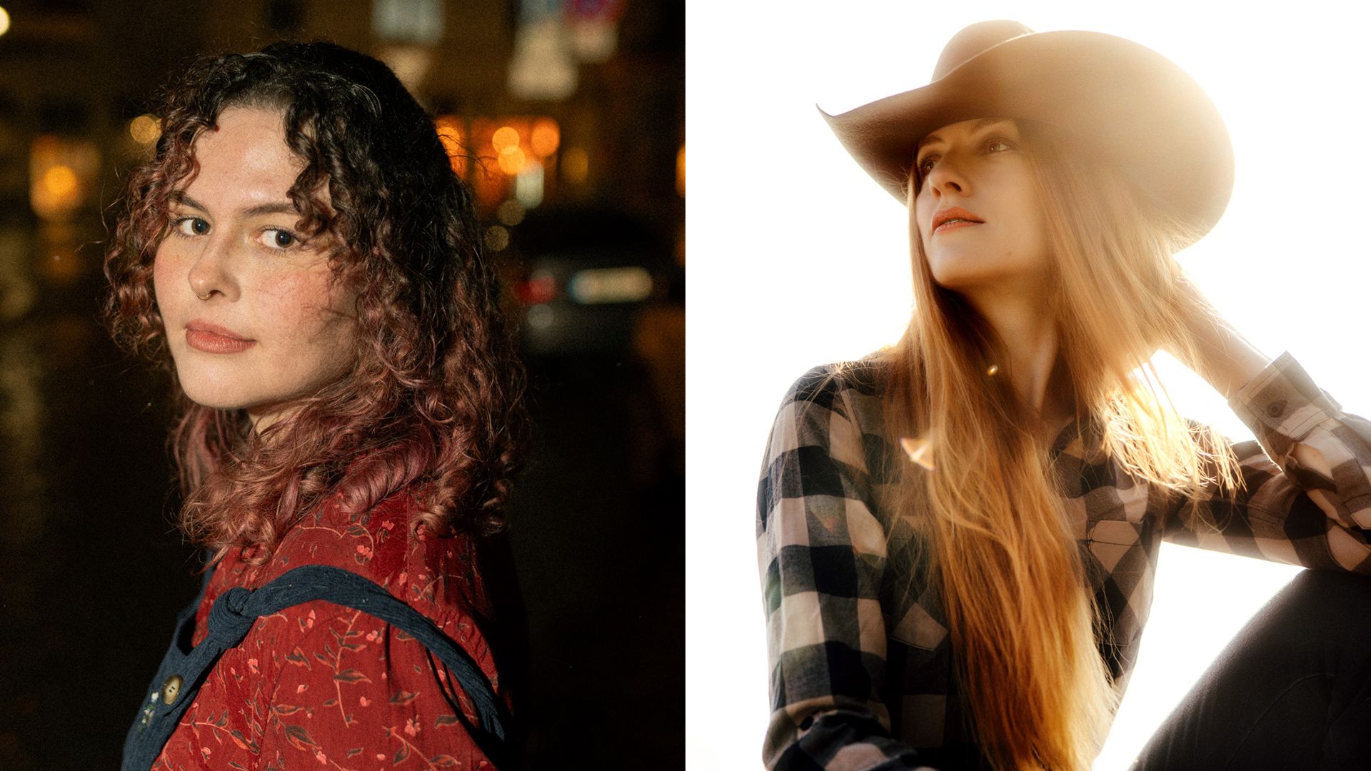 Nina Freckles (links) und Nora Sänger kommen für ein Doppelkonzert in der Kulturscheune Meckelfeld. | Foto: DanielGieg (Freckels) & Stephanie Schierenbeck (Sänger)