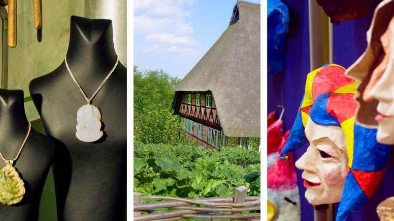 Kunsthandwerk im Freilichtmuseum am Kiekeberg. | Foto: ein