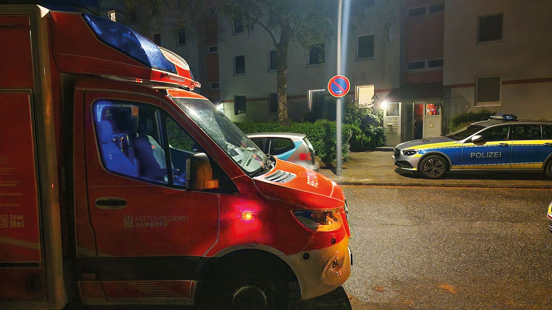 In diesem Haus griff der Mann die drei Opfer in der Wohnung seiner Ex an. Foto: HamburgNews
