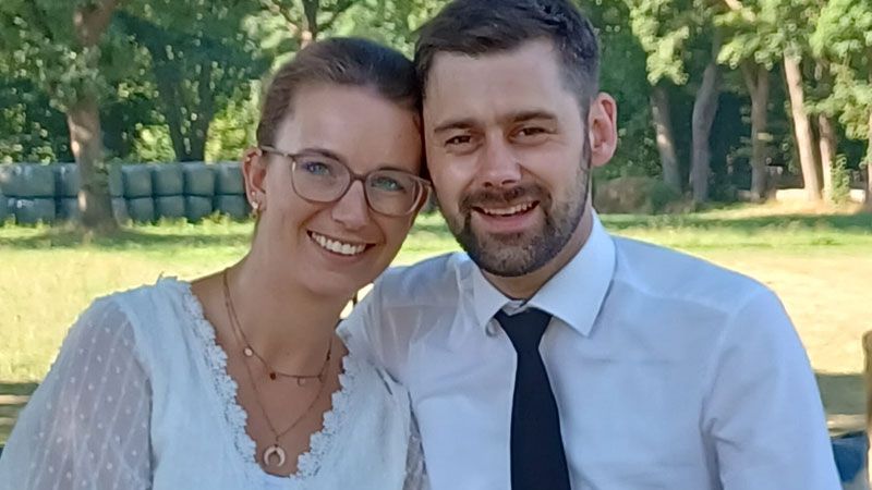 Jan-Peter und Melanie Ebeling sind das neue Königspaar in Sprötze-Kakenstorf. | Foto: ein