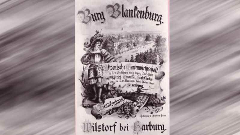 Die Burg Blankenburg war einst ein sehr beliebtes Ausflugslokal in Wilstorf. | Foto: ein