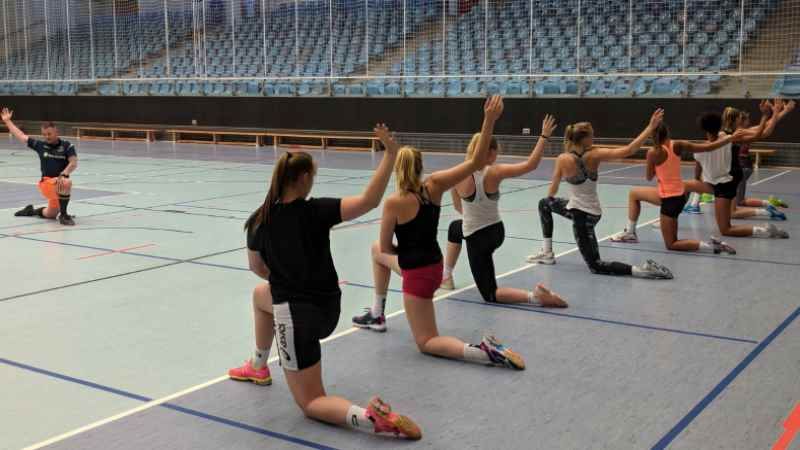 Trainingsauftakt beim VTH. | Foto: ein