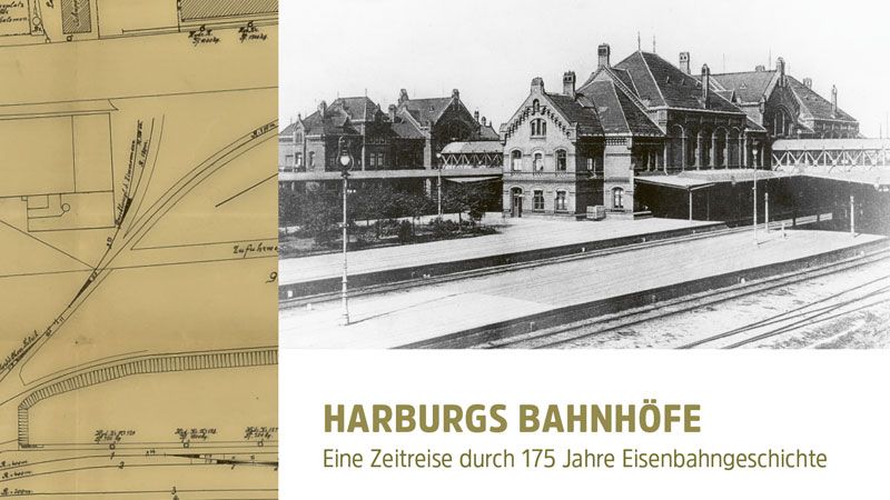 Neues Buch über Harburgs Bahnhöfe erschienen: Eine Zeitreise durch 175 Jahre Eisenbahngeschichte. | Foto: ein