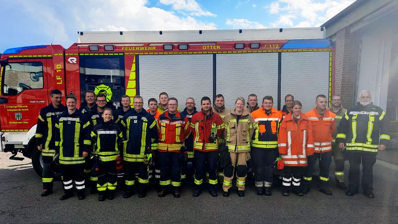 Die Teilnehmer des 100. Lehrgangs. | Foto: Feuerwehr