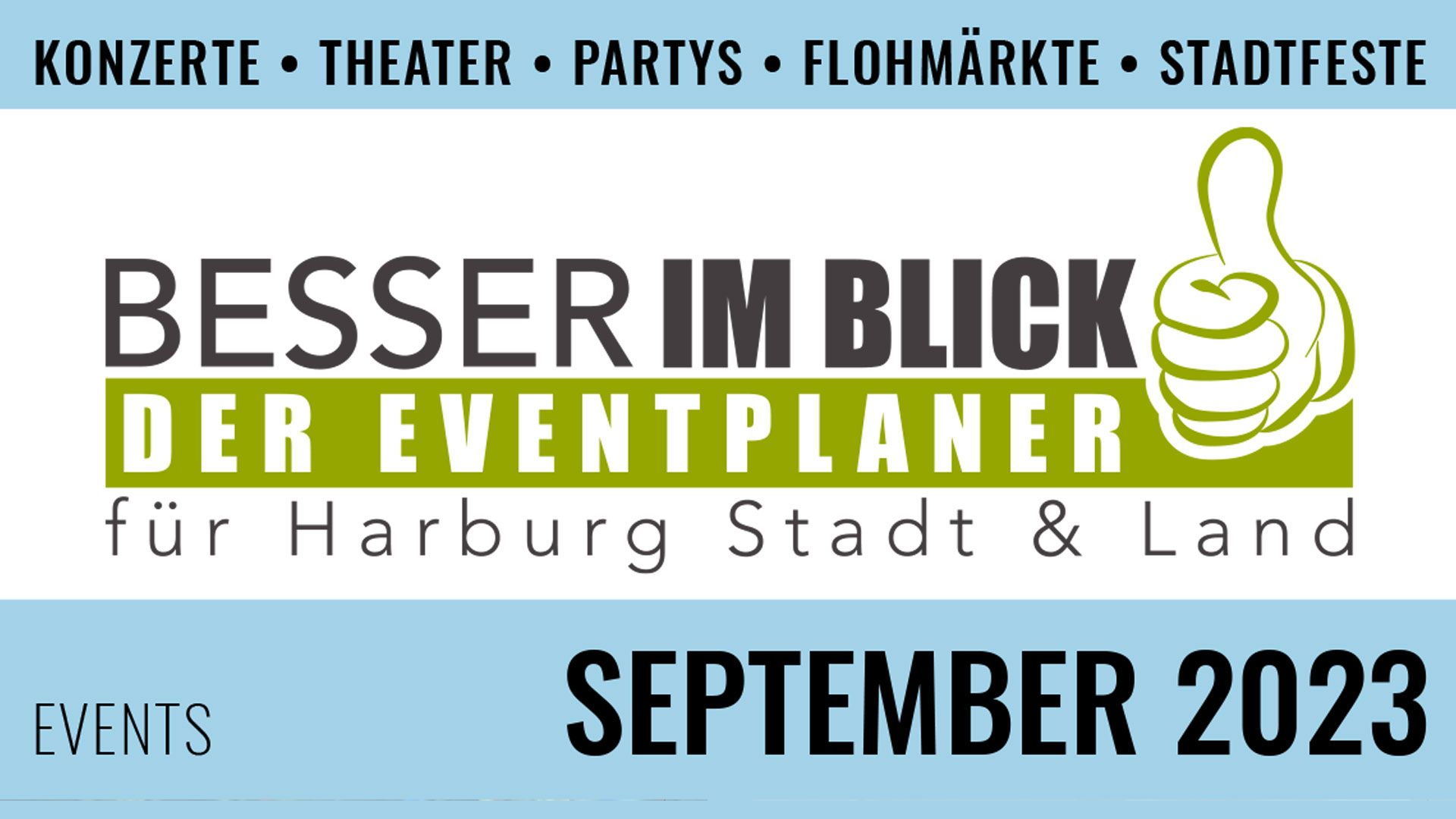 Termine satt für den Monat gibt es wieder im besser-im-blick-Eventplaner!