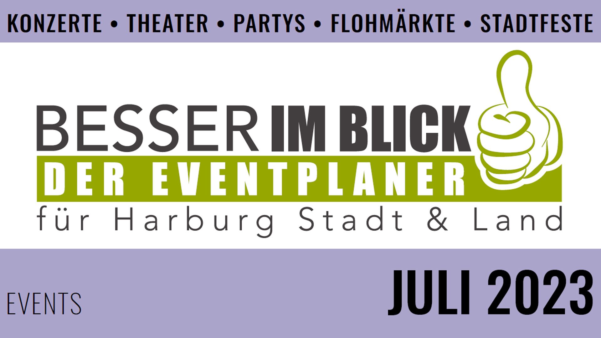 Termine satt für den Monat gibt es wieder im besser-im-blick-Eventplaner!