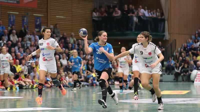 Lisa Prior bei dem letztjährigen EHF-Pokal-Heimspiel gegen Vác | Foto: ein
