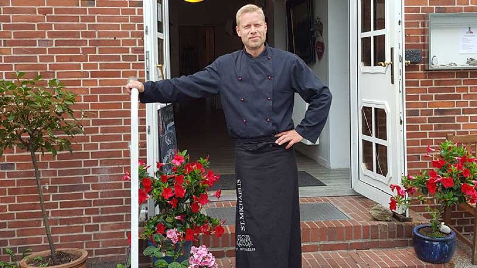 Tobias Kahle ist Inhaber des Hotel Altes Fährhaus und SpeisehausLiam’s in Cranz.
