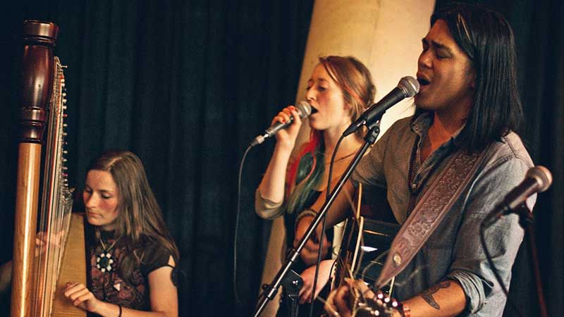 "The Saint Pauls" sind am Freitag zu Gast Musik in der Inselklause auf der Pionierinsel. | Foto: ein