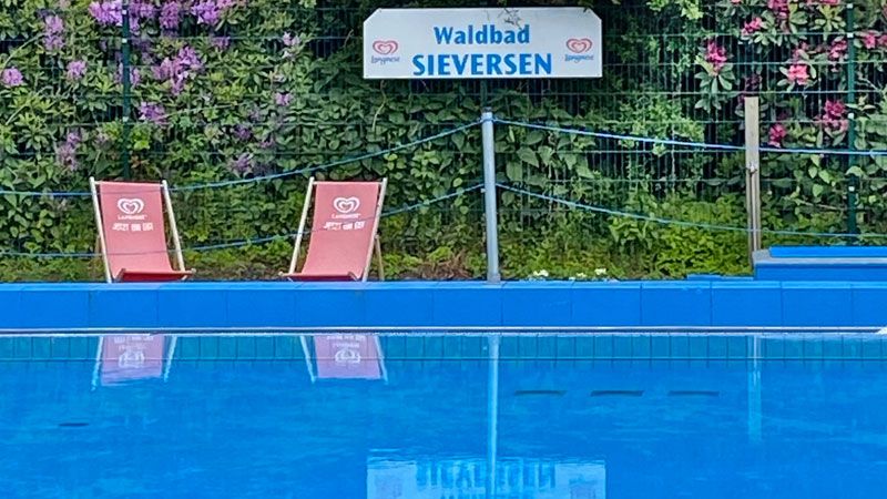 EIne herrliche Abkühlung bietet an den kommenden heißen Tagen das Waldbad in Sieversen in Rosengarten. | Foto: Gemeinde Rosengarten