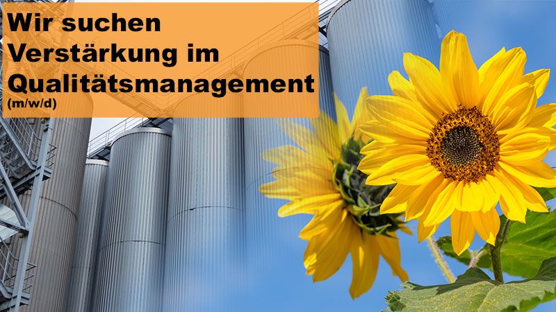 Die Firma Fismer Lecithin aus Hamburg sucht Verstärkung im Qualitätsmanagement.