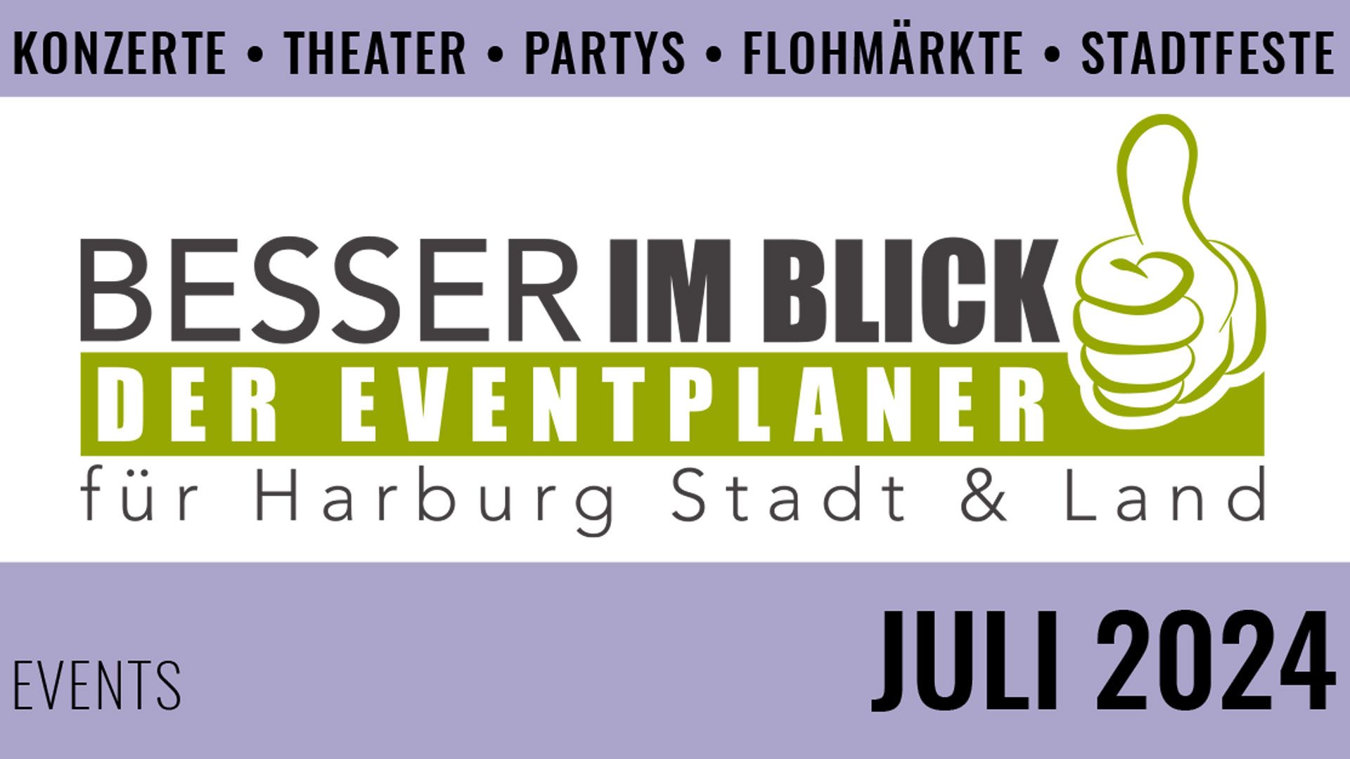 Termine satt für den Monat gibt es wieder im besser-im-blick-Eventplaner!
