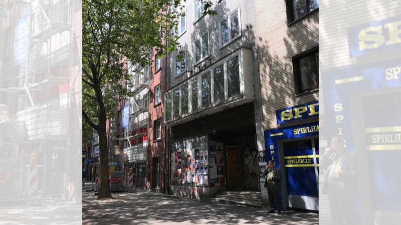 Hier im ehemaligen Hotel Schweizer Hof in der Moorstraße in Harburg soll wieder ein neues Hotel entstehen. | Foto. André Lenthe Fotografie