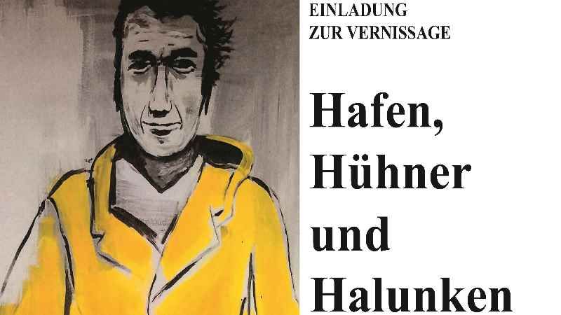Einladung zur Vernissage in der Fischhalle Harburg. | Foto: ein
