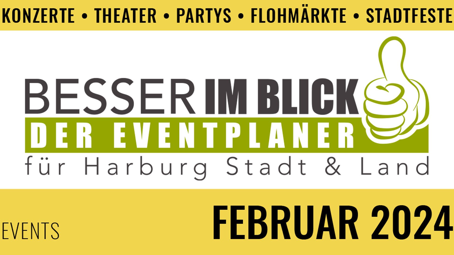 Termine satt für den Monat gibt es wieder im besser-im-blick-Eventplaner!
