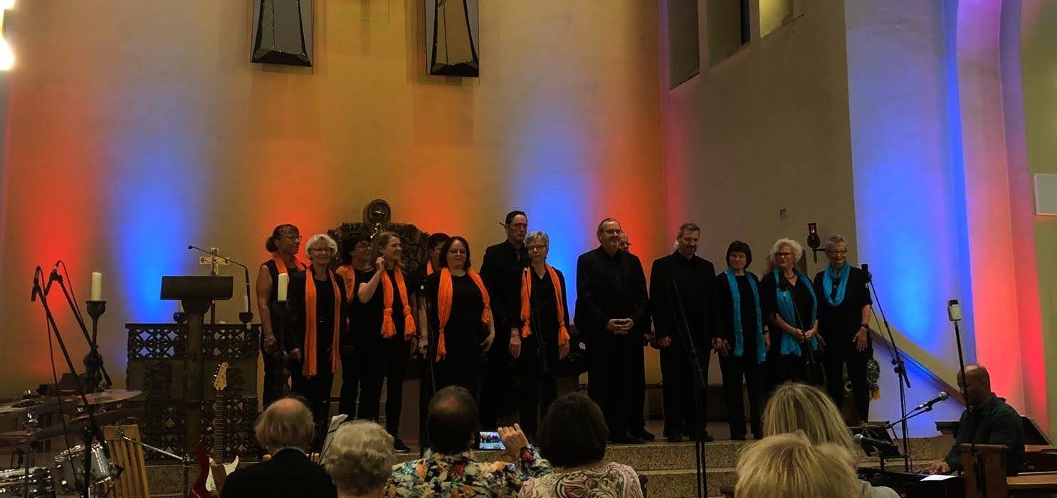 Es war ein tolles, aber etwas zu langes Gospel-Konzert in St. Maria. | Foto: ein